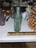 Dennifords Plymouth vintage glass bottle