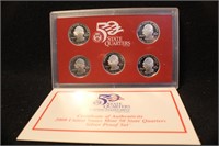 2008 State Quarter Proof Silver Proof Set