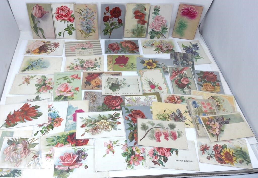 (45) Flower Postcards