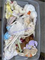 Tote of Easter Theme Stuffed Animals