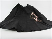 Vintage Women's Black Poodle Skirt Pink