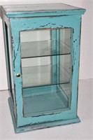 Countertop Display Case w/Two Glass Shelves