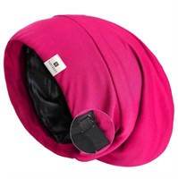 YANIBEST Silk Satin Bonnet Hair Cover Sleep Cap -