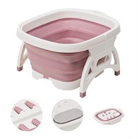 Large Collapsible Foot Soaking Bath Basin with Foo