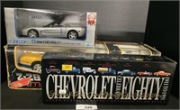 Classic Chevy Die Cast Cars, Camaro, Corvette RC.