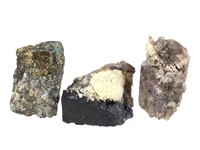 Fluorite Pyrite Aragonite Specimens