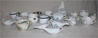 COLLECTION OF 22 PORCELAIN & ENAMELED,