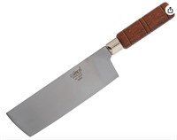 Winco Blade Chinese Cleaver with Wooden Handle