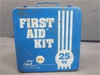 Vintage Acme Chaston First Aid Travel Kit - Metal