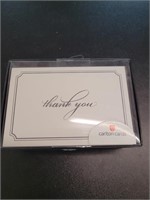 Sealed thank you cards