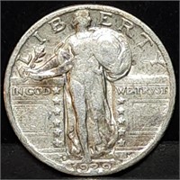1929-S Standing Liberty Silver Quarter