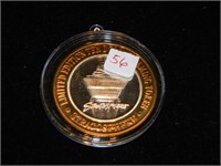 2000 Stratoshere Silver Strike Gaming Token