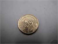 Golden Zachary Taylor US Mint Dollar Coin