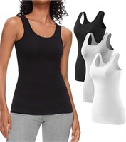 Vislivin Cotton Basic Tank Tops for Women