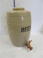 Beer dispenser, 10" dia x 14"