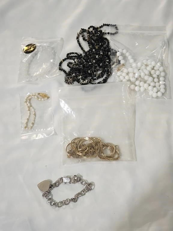 Vintage Jewelry Lot Some Sterling
