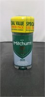 (2) Pack Men Mitchum Unscented Deodorant Gel