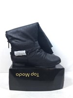 New Top Moda Size 12 Black Boots