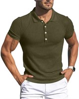 Arvilhill Men's Muscle Polo Shirt