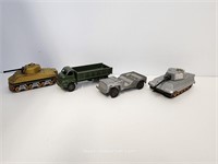Vintage Matchbox, Tootsie & Dinky Toy Army Vehicle