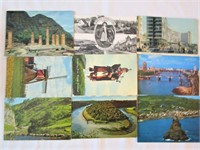 Large Lot of Vintage European Travel Post Cards
