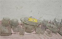 PUNCH BOWL/CUPS, CREAMERS & OTHER