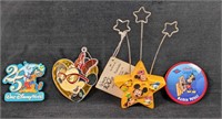 Disney Button Photoholder Ornament Magnet