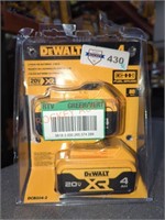 DeWalt 20V 4Ah Battery 2-Pack