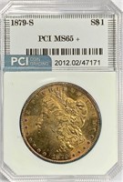 1879-S Morgan Silver Dollar MS-65 +