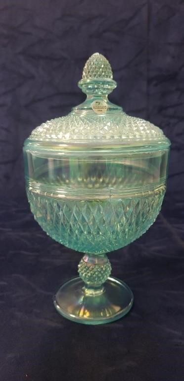 (1) Fenton Covered Candy Dish (9" Tall)