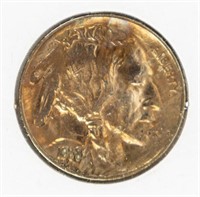 Coin 1938-D Buffalo Nickel-BU