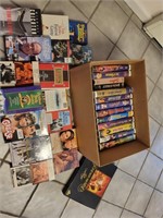 Disney and other movies on VHS tapes