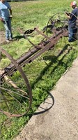 Vintage hay rack