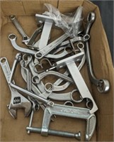 ASSORTED TOOLS, WRENCHES