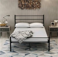 New DUMEE Platform Metal Bed Frame Full Size with