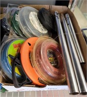 TRAY TRIMMER LINE, FISH TAPE, WIND CHIMES