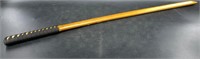 Wood bokken with wrapped handle, 39.25"