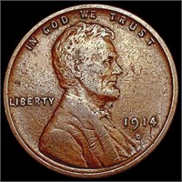 1914-D Wheat Cent LIGHTLY CIRCULATED