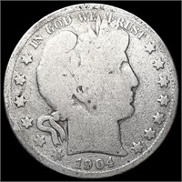 1904-S Barber Half Dollar NICELY CIRCULATED