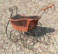 VICTORIAN BABY SLED/SLEIGH CARRIAGE