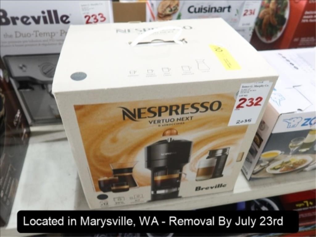 BREVILLE NESPRESSO VERTUO NEXT