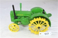 John Deere D Tractor on Steel Wheels