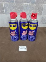 3 WD-40 spray