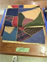 Vintage crazy quilt!