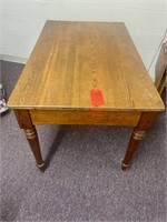 Antique pine table