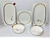 Wedgwood "Plato Gold" & "Plato Plat" Trays,