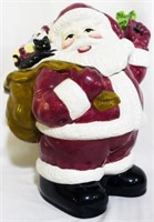 American Atelier Santa Cookie Jar 14"