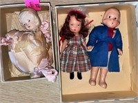 Vintage nancy ann storybook doll & misc dolls.