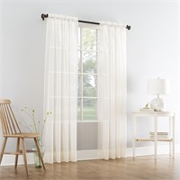 Mainstays Marjorie Sheer Voile Curtain  Single Pan