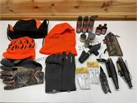 Hats, Gloves, Deer Scents, & Calls